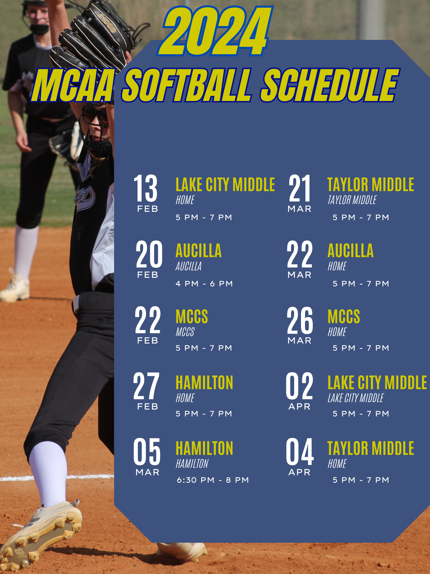 College Softball Schedule 2025 Marin Sephira